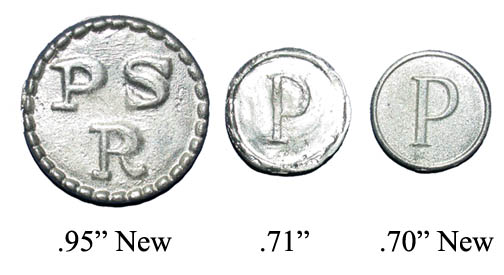 Pennsylvania State & Continental buttons